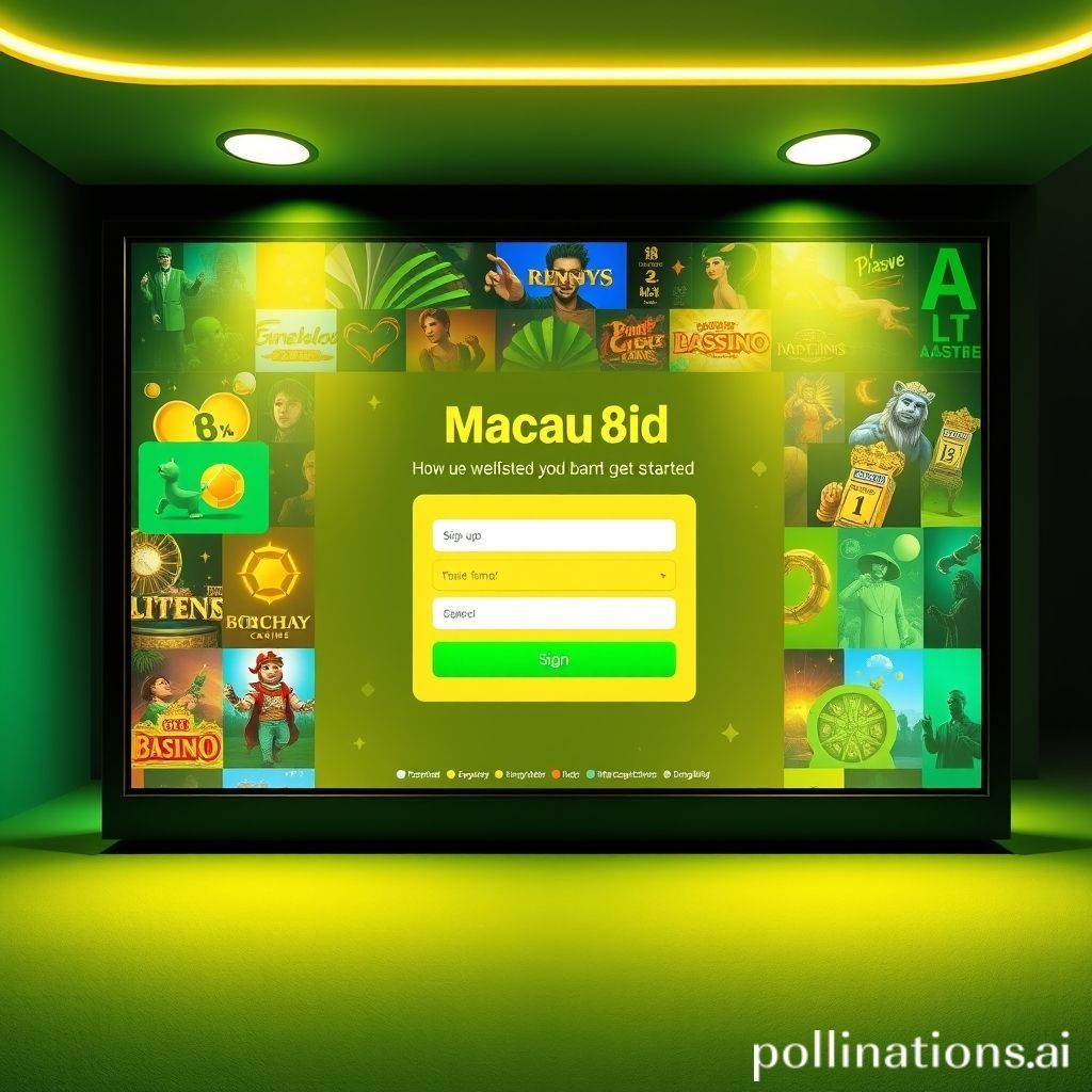 Cara Mendaftar dan Memulai di Macau88id
